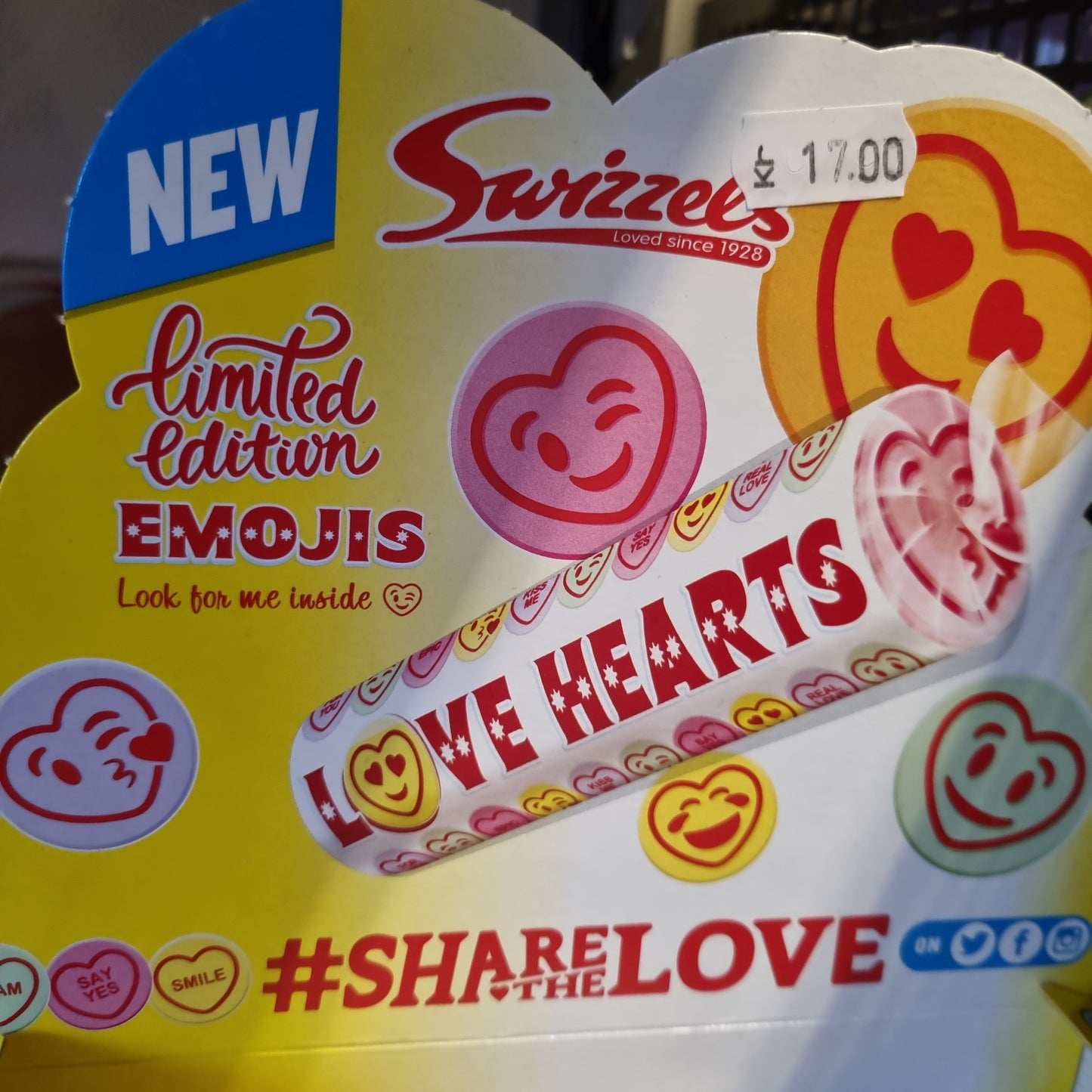 Love Hearts : Limited Edition Emojies (dato)