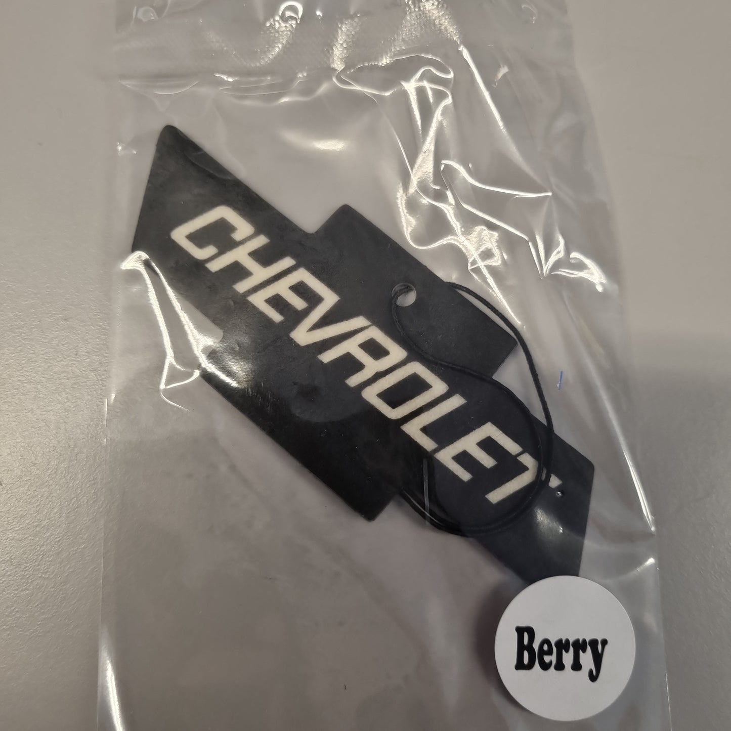 Chevrolet Logo luftfrisker sort m/tekst