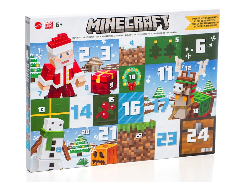 Stor Minecraft Julekalender 2025 (Med figurer og tilbehør!)