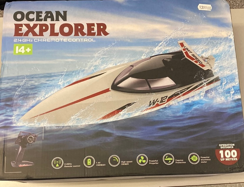 Ocean Explorer rc båt (2.4GHz Remote Control)