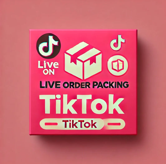 Pakk ordren på TikTok Live