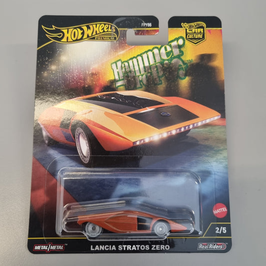 Hot wheels Premium : Lancia Stratos Zero