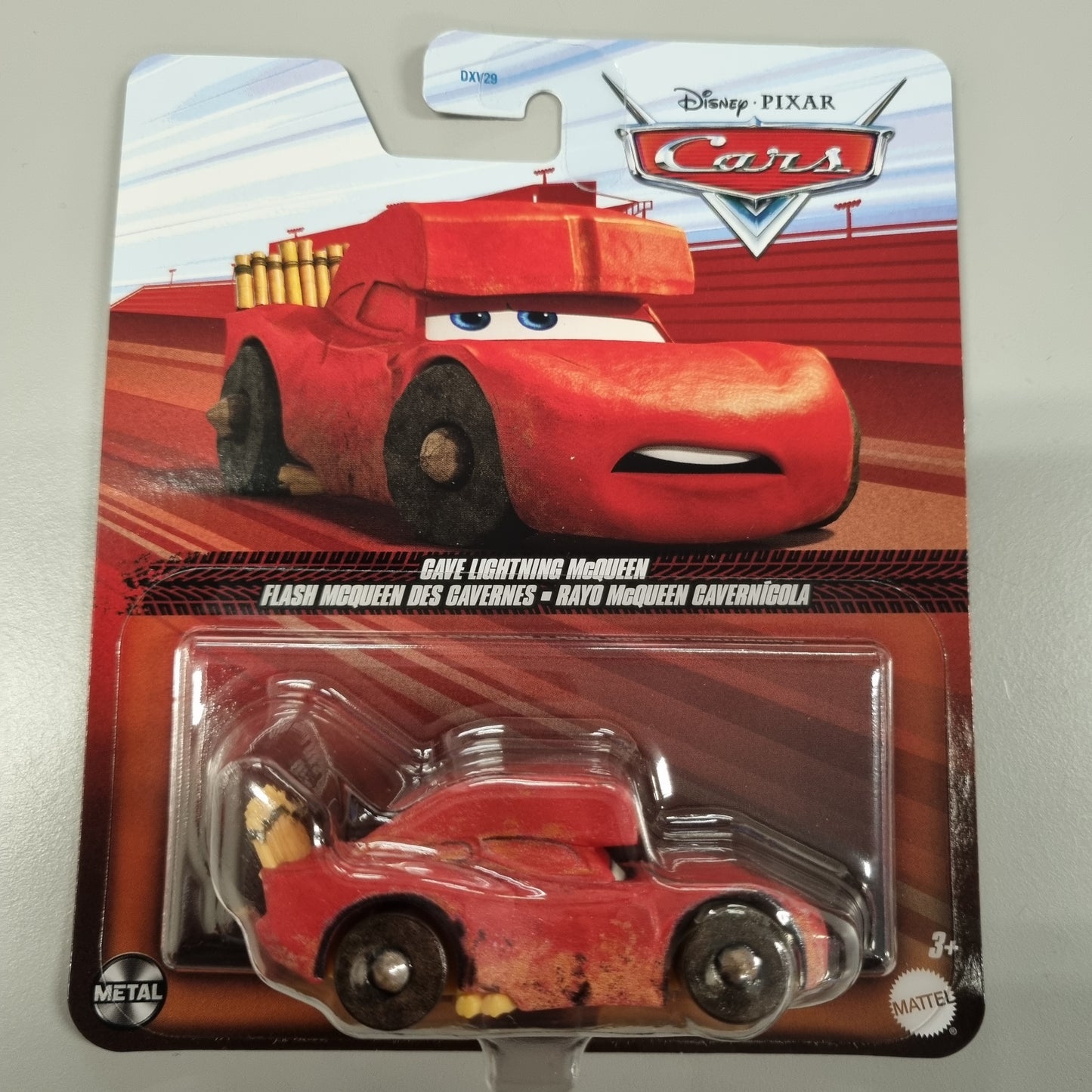 Mattel Pixar CARS 1:55 skala : Cave Lightning Mcqueen