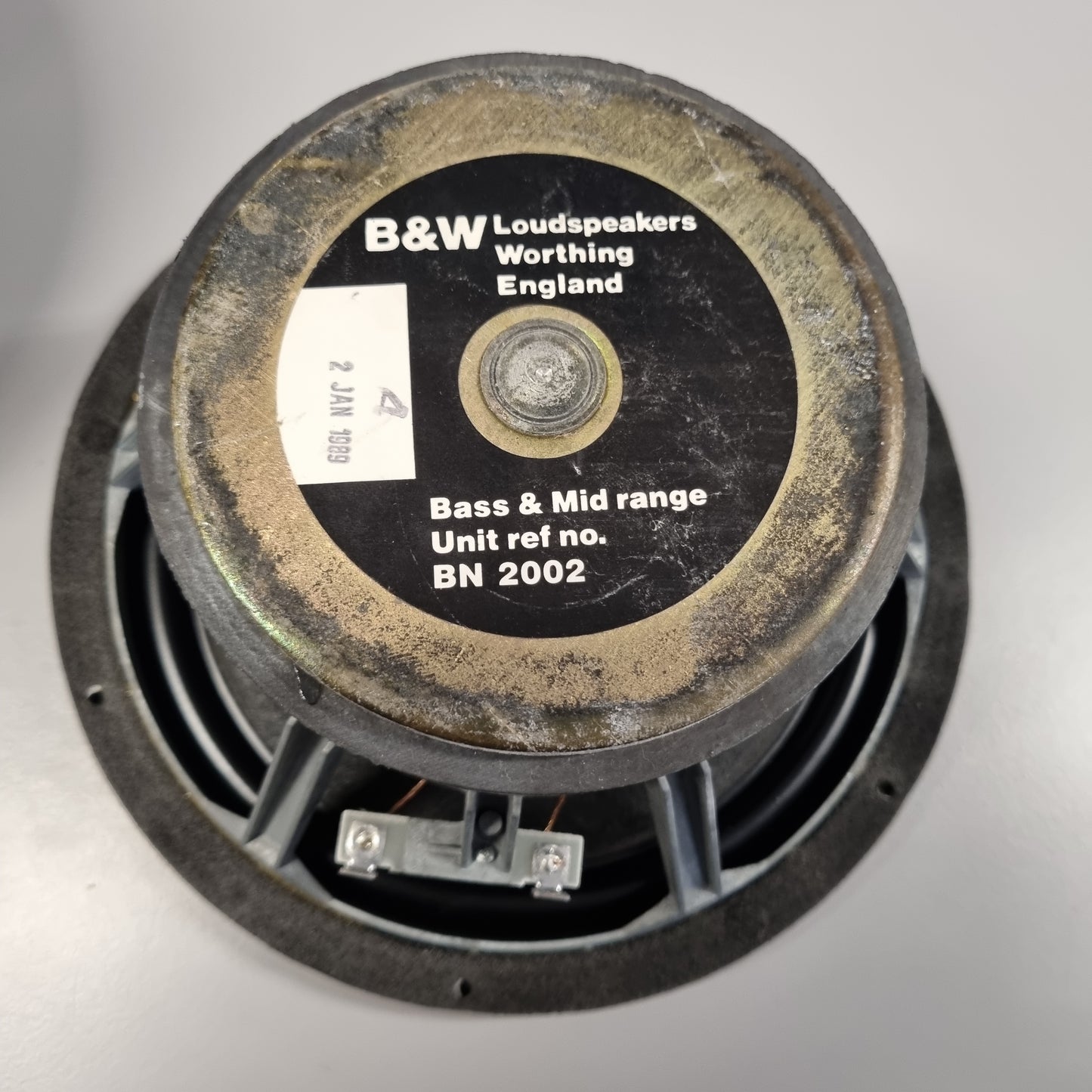 B&W BN 2002 8" bass/mid (brukt) pris pr stk