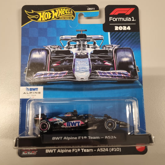 Hot wheels Premium Formula 1 : BWT Alpine F1 Team - A524 (#10)