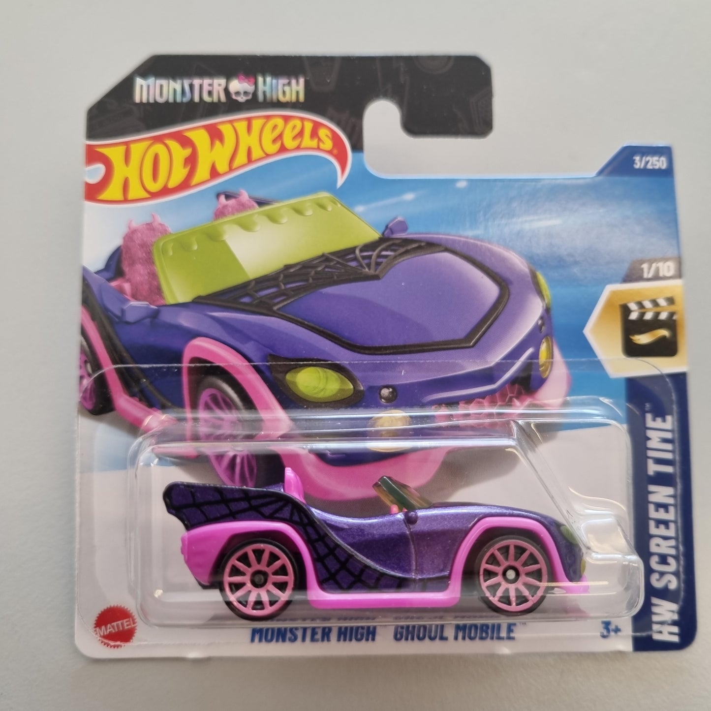 Hot Wheels : Monster High Ghoul Mobile (Lilla) (2025)