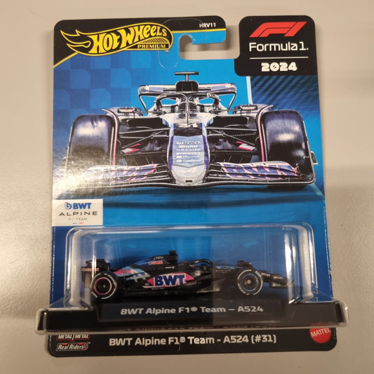 Hot wheels Premium Formula 1 : BWT Alpine F1 Team - A524 (#31)