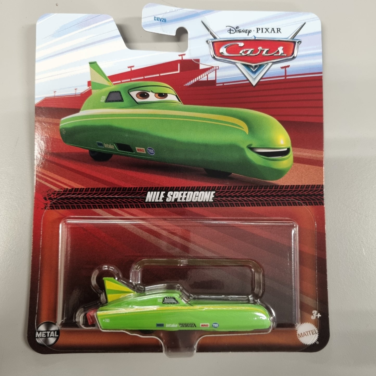 Mattel Pixar CARS 1:55 skala : Nile Speedcone