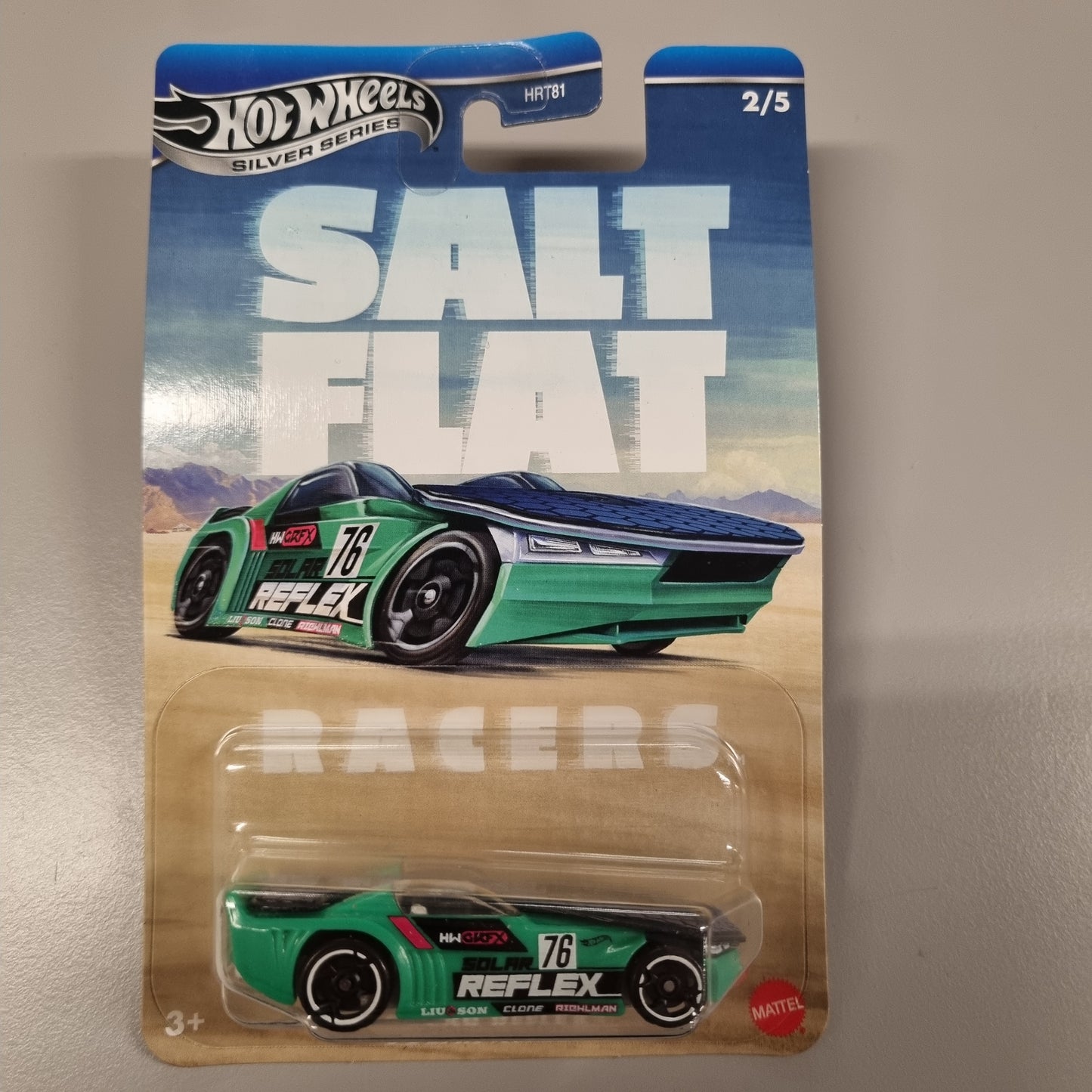 Hot wheels Silver Series : Salt Flat Racers : Solar Reflex