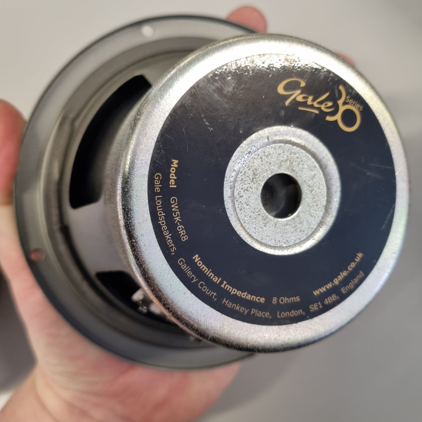 GALE GW5K-6R8 5" bass/mid element (brukt) pris pr stk