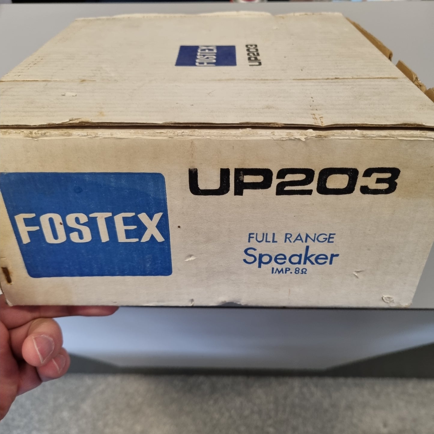 Fostex UP203 8" Full Range (new old stock) pris pr stk