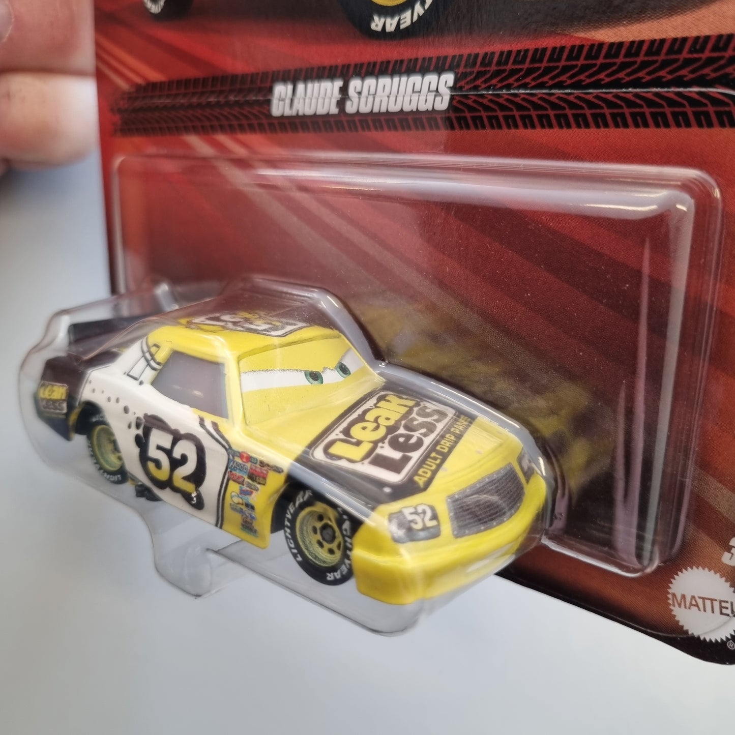 Mattel Pixar CARS 1:55 skala : Claude Scruggs