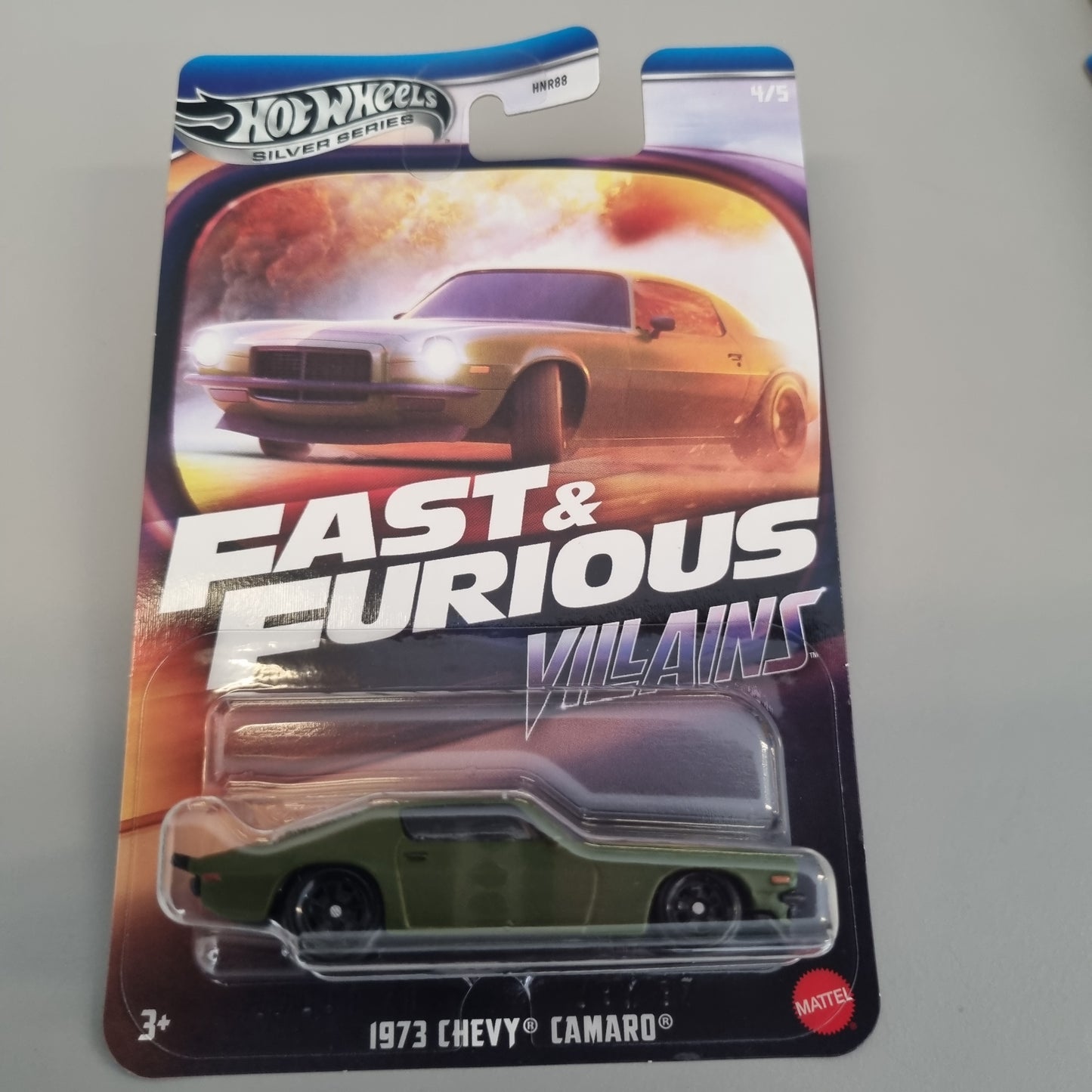 Hot Wheels Fast & Furious Villains : 1973 Chevy Camaro