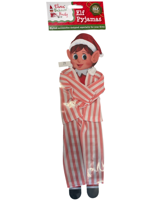 Elves behaving badly pysjamas rosa (Kopi)