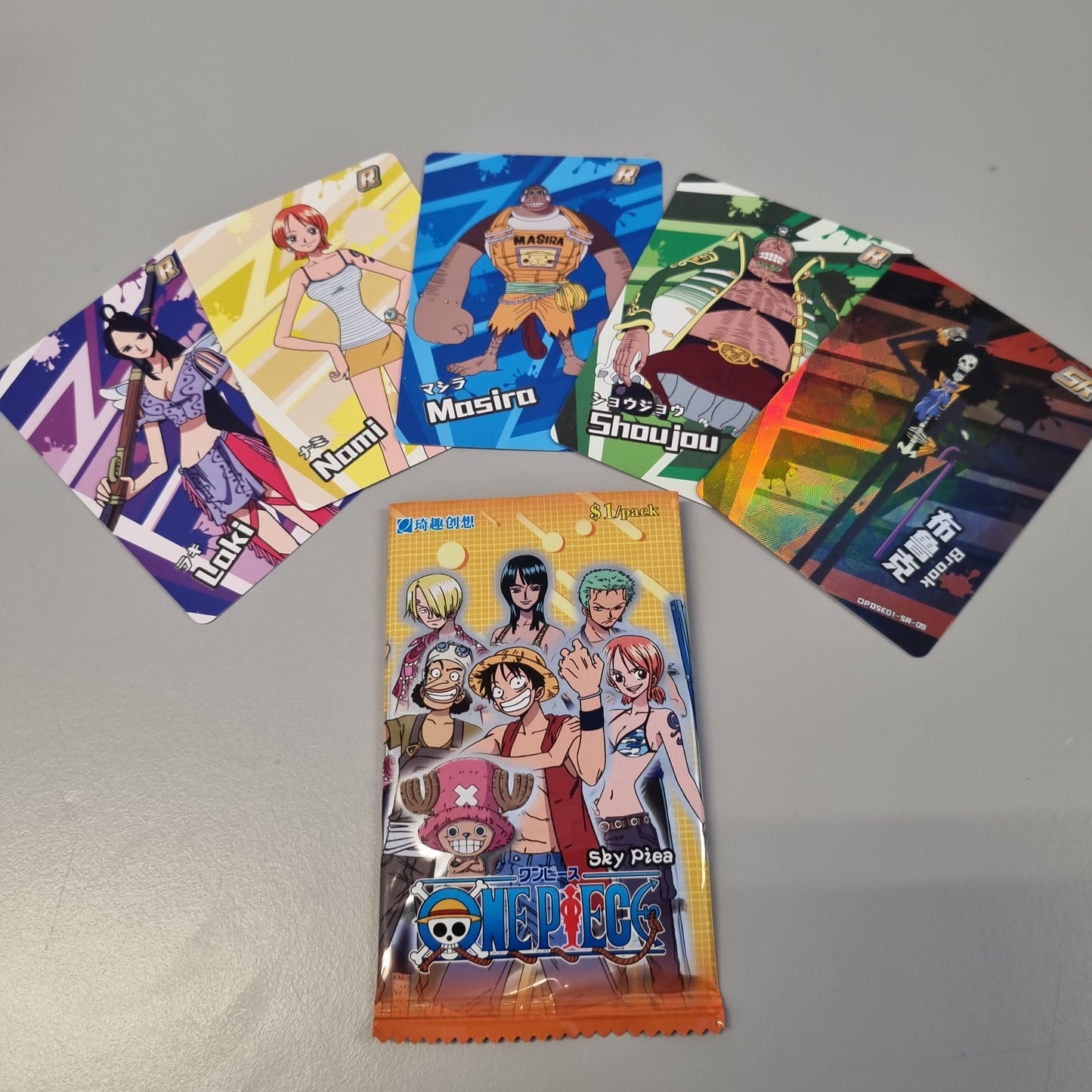 One piece Samlekort