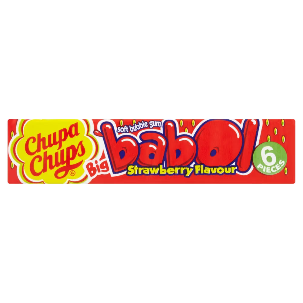 Chupa Chups big BABOL Strawberry (27,6g)