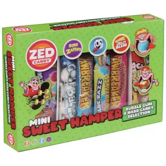 ZED CANDY MINI SWEET HAMPER IN GREEN BOX 177g