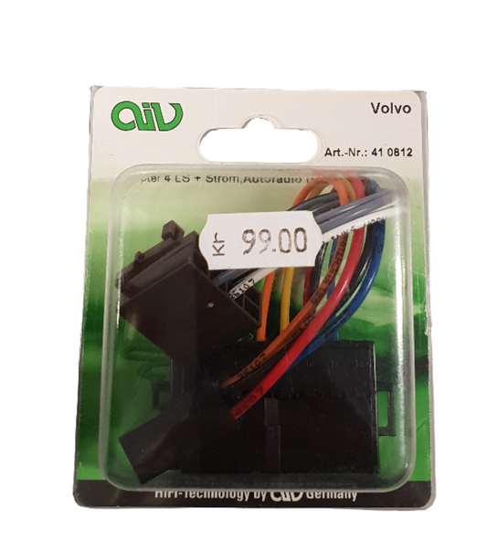 Aiv Iso Adapter Volvo 2 serie før 1991 + 740 / 460 m.fler versjon 2