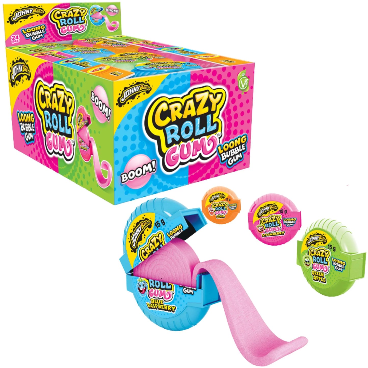 Crazy Roll Gum 15g