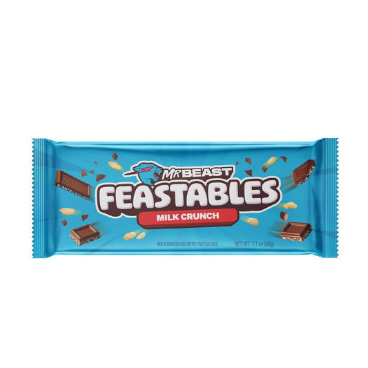 Mr Beast Feastables Milk Crunch Chocolate (60g)