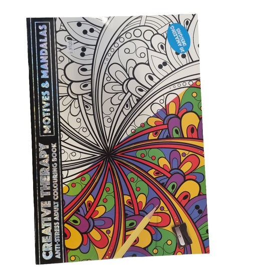 Creative therapy fargebok A3 format