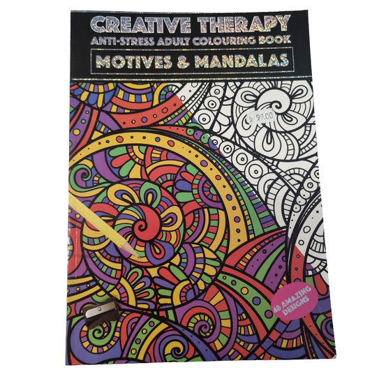 Creative therapy fargebok A4 format