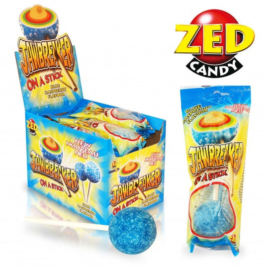 JAWBREAKER ON A STICK BLUE RASPBERRY 50g