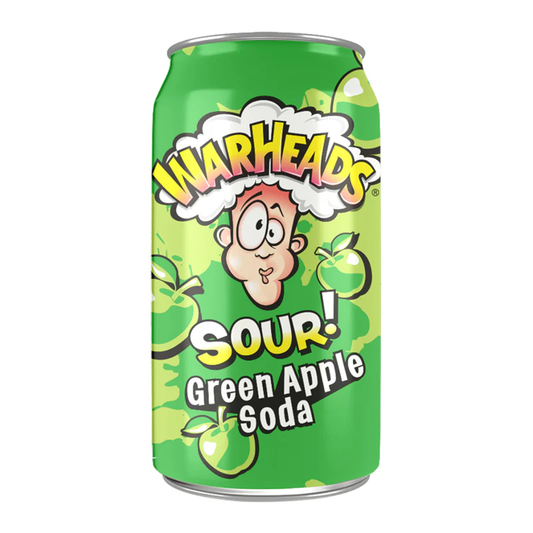 WARHEADS SOUR SODA - Green Apple