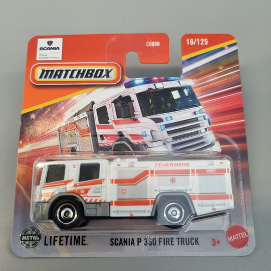 MATCHBOX : Scania P 360 Fire Truck