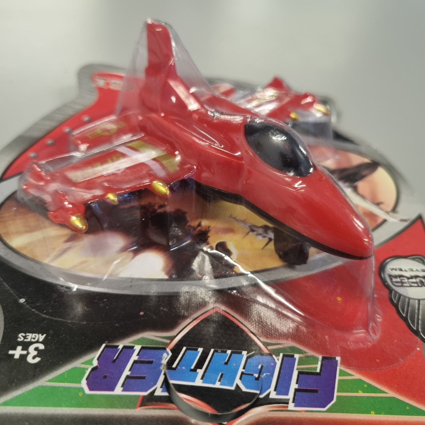 Lekefly Fighter jet (trekkopp funksjon)