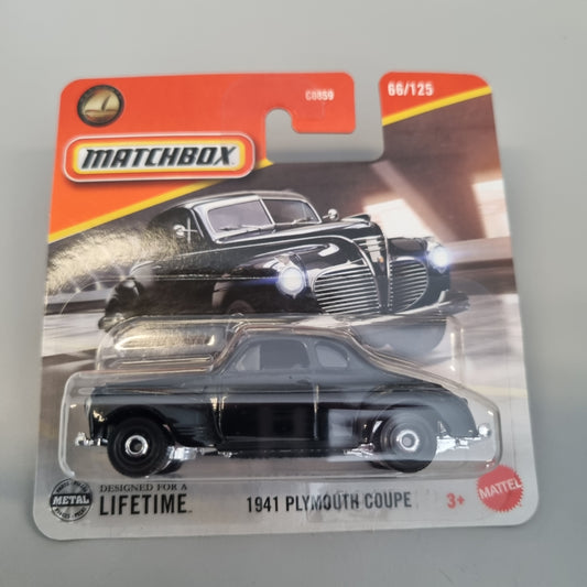 MATCHBOX : 1941 Plymouth Coupe