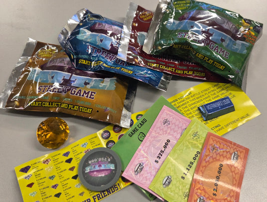 Diamond battle street game "blind bag" - UTSALG