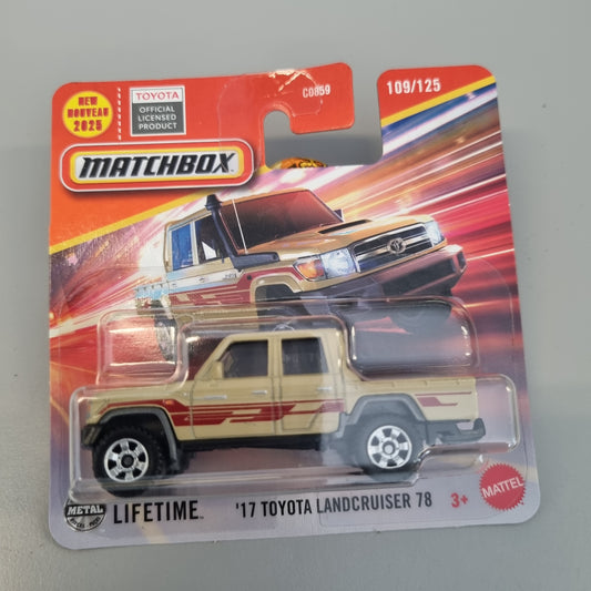 MATCHBOX : '17 Toyota Landcruiser 78