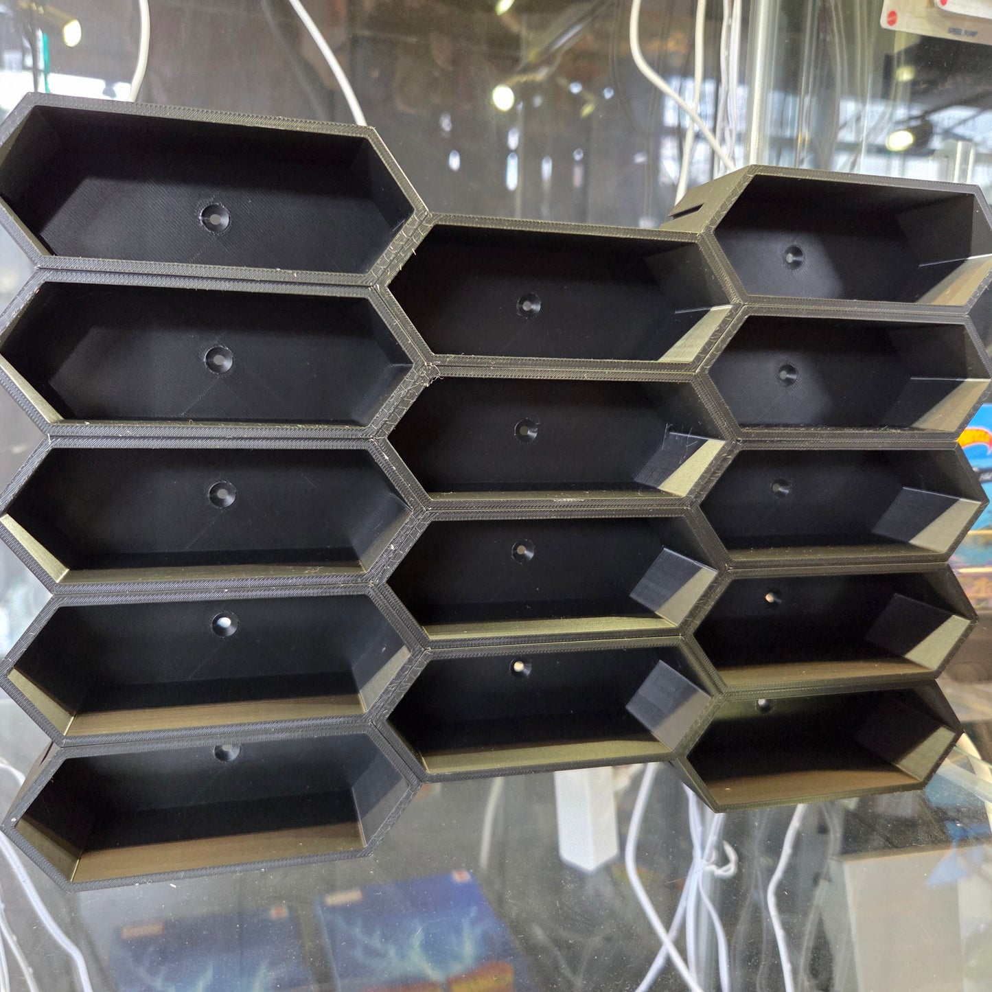 1/64 Tilbehør : modulært veggdisplay (kan bygges på)