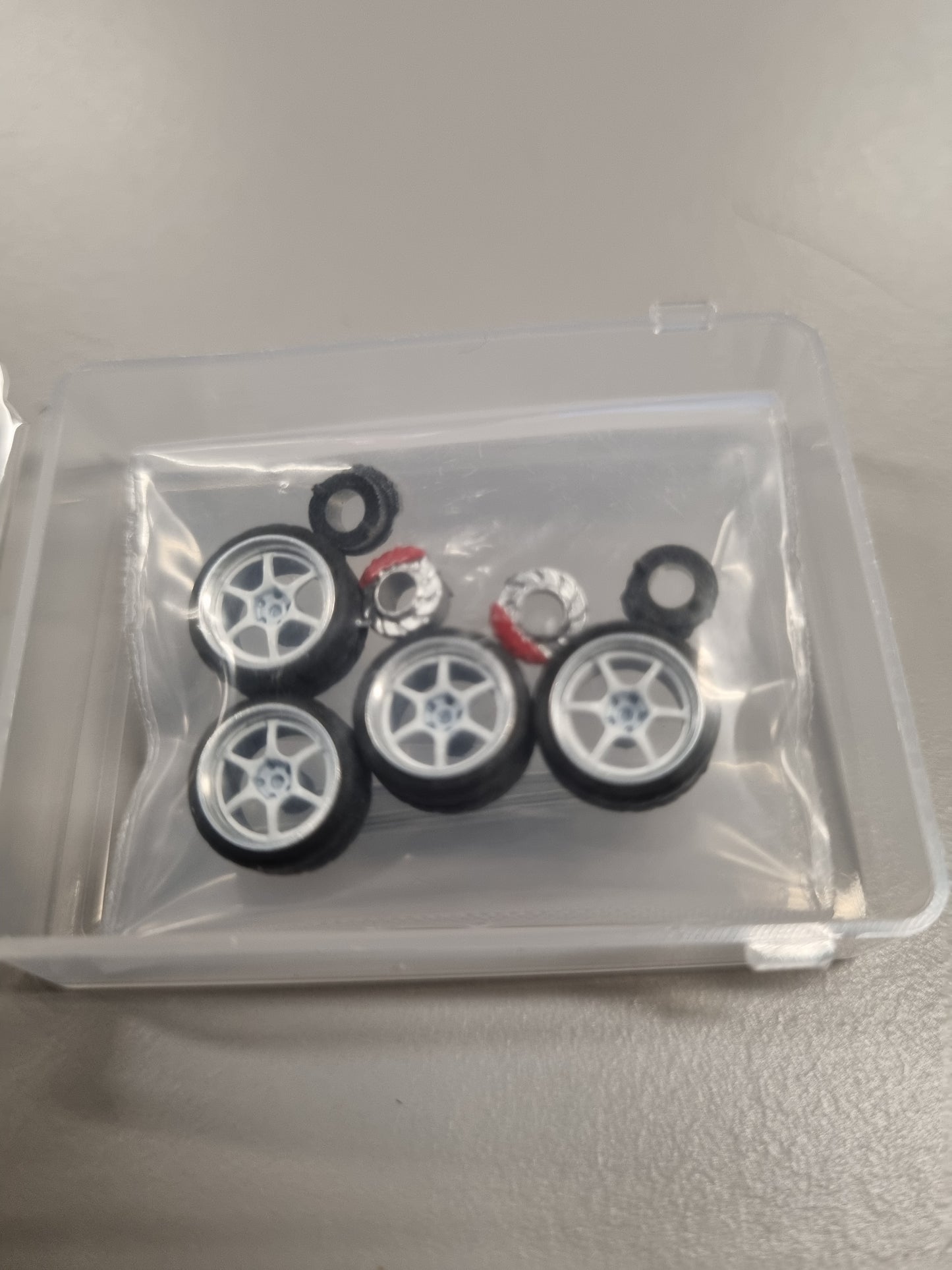 1/64 felger + bremser! :   6-spoke Hvit farge