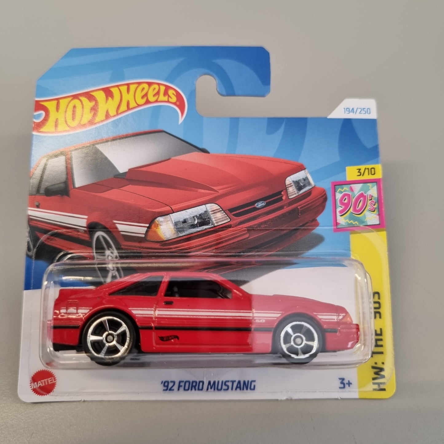 Hot wheels : '92 Ford Mustang (2024)