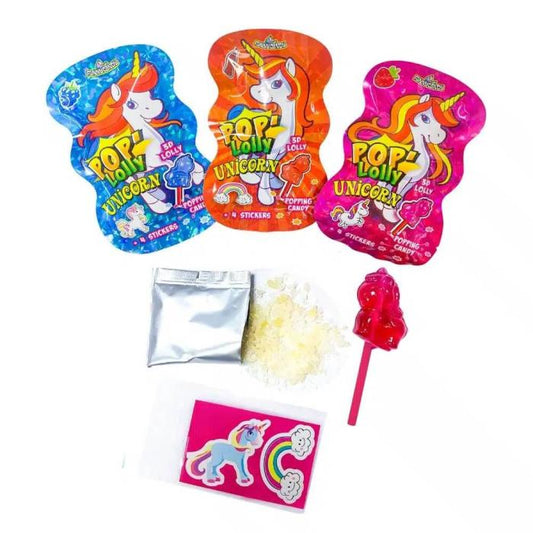 FC Unicorn Pop-Lolly + Stickers!