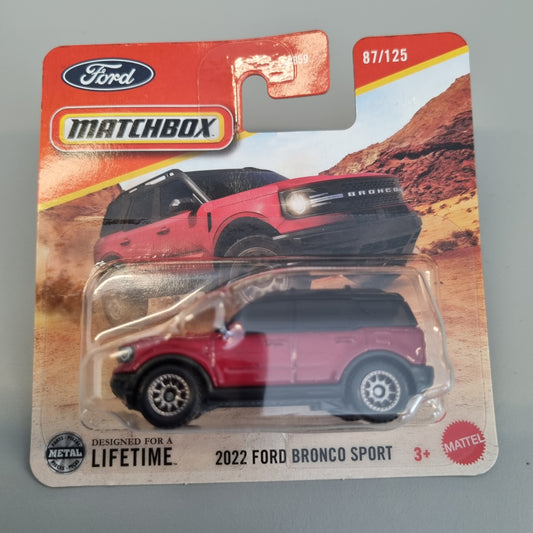MATCHBOX : 2022 Ford Bronco Sport