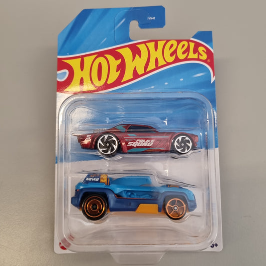 Hot wheels Twin Pack : Night Shifter + Drone Duty