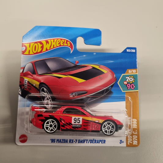 Hot wheels : '95 Mazda RX-7 Drift (2025)
