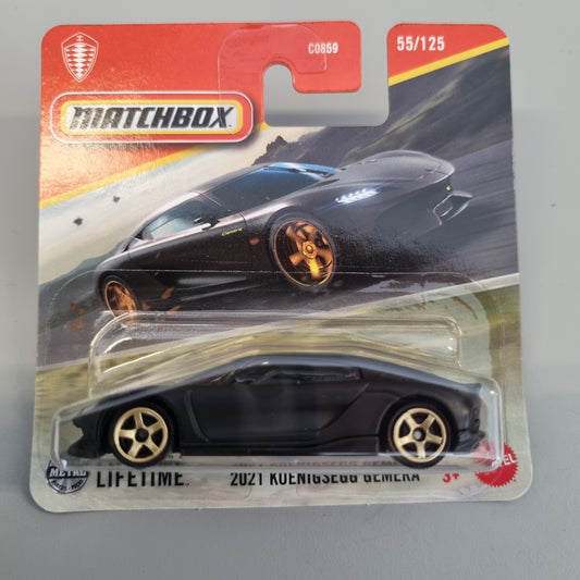 MATCHBOX : 2021 KOENIGSEGG GEMERA
