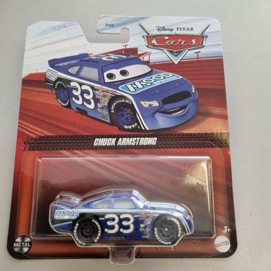 Mattel Pixar CARS 1:55 skala : Chuck Armstrong