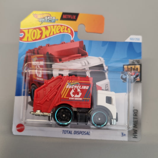 Hot wheels : TOTAL DISPOSAL (2024) søppelbil
