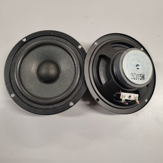 Noname 4" bassmellomtoner 2 ohm 15 watt (brukt) pris pr stk