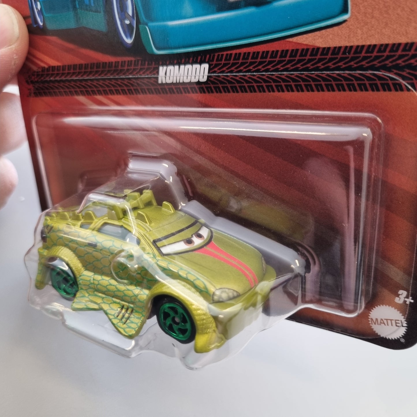 Mattel Pixar CARS 1:55 skala : Komodo